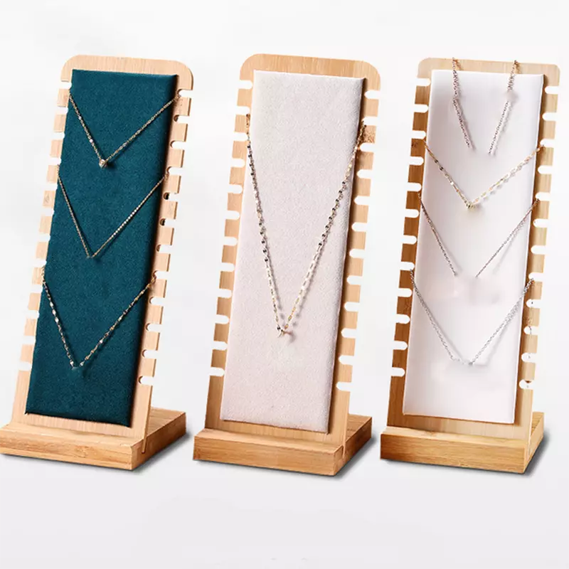 Bamboo 2024 jewelry organizer