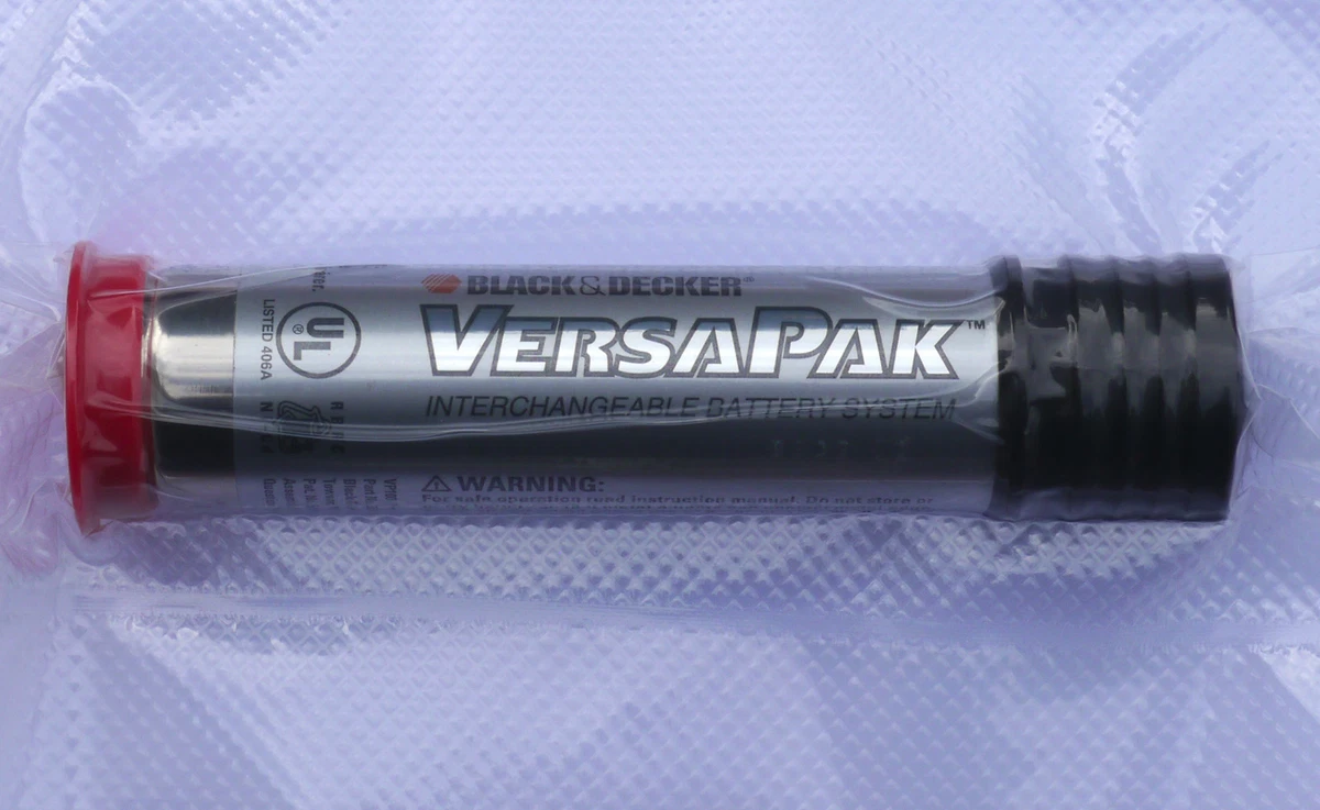 1 Black & Decker OEM VersaPak battery for Versa Pak VP100 3.6V 7.2V  Versapack