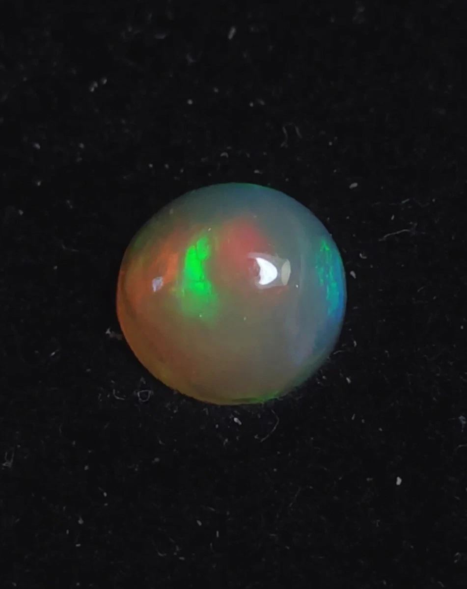 RARE !! OPALE BLANCHE ET MULTICOLORE D'ETHIOPIE : 3,64 CARATS ★★ p456