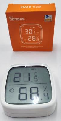 Sonoff Zigbee Smart Temperatur Luftfeuchtigkeit Sensor LCD ORIGINAL