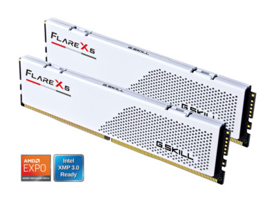 G.SKILL Flare X5 32GB (2 x 16GB) 288-Pin PC RAM DDR5 6000 (PC5 48000) Desktop Me