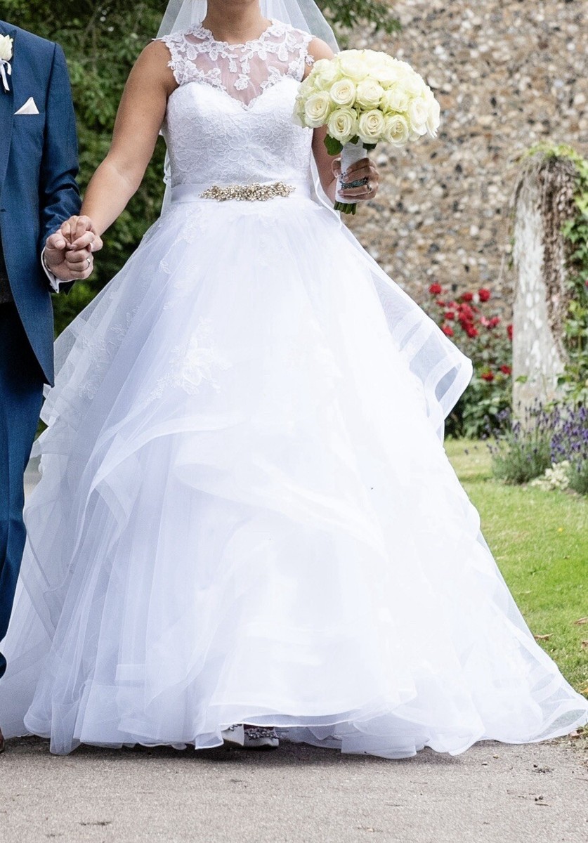 Stella York 6432 wedding dress 14 But More Like 10/12 UK