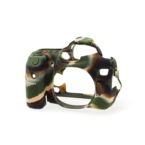 Peau de protection blindée easyCover pour protection contre les bosses Canon EOS 70D (camouflage) - Photo 1/2