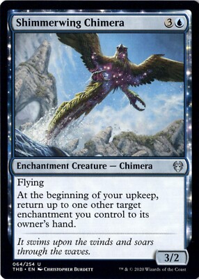 Shimmerwing Chimera NM/M* Theros Beyond Death ENGLISH 064/254 mtg -UnltdCards