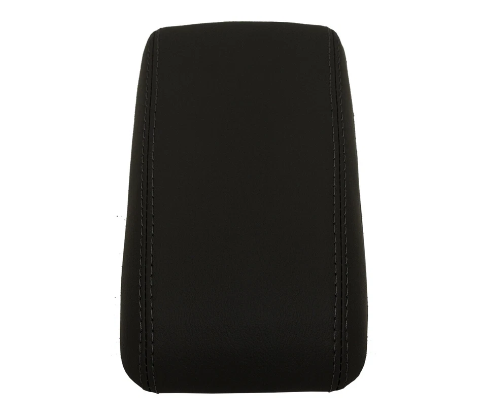 Se adapta a Scion TC 2005-2010 PVC cuero consola central tapa reposabrazos cubierta negra Foto 4 de 4