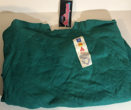 Vintage Lady MacGregor Sweater 3XL Teal Green New Old Stock Sh1