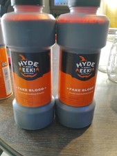 Hyde And Eek Halloween Fake Blood Real Fake Blood Halloween 16 Oz Lot 2 R6