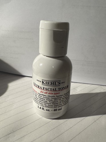 KIEHL'S Ultra Facial Cream 28ml for All Skin Types Lightweight & TONER Brand New - Picture 2 of 3