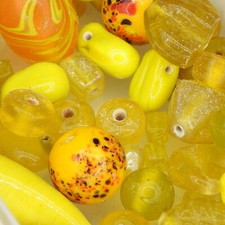 9 COLOUR Mixed Handmade Indian Matt Irid Lustre AB Etc Beads BUY 50g 100g    744