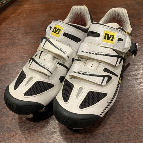 Mavic Ergoride Scorpion Womens White Cycling Shoes Size 8