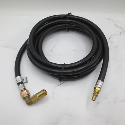 FL16 Black 1 PSI Maximum Pressure Gas Hose Pipe Size 5/16 inch