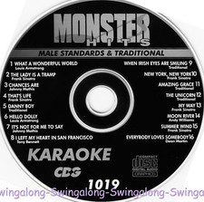 Monster Hits Karaoke CD G vol-1019/Louis Armstrong,Frank Sinatra,Dean Martin 