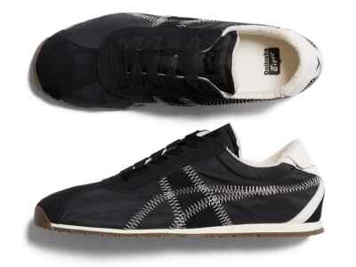 Onitsuka Tiger CORSAIR A55 1183C317 001 BLACK/CREAM 75TH