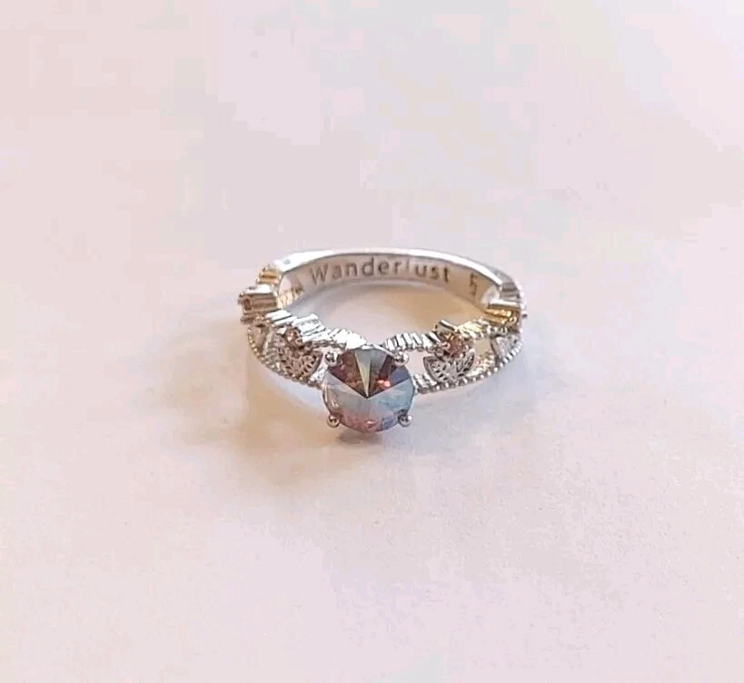 Anillo Wanderlust Topacio Naranja Joyas Fragantes Talla 6 Foto 2 de 4