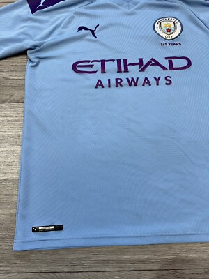 Manchester City 2019 2020 125th Anniversary Football Jersey Shirt