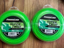 Power Care .080 in x 175 ft  Super Twist Trimmer Line - Lot of 2 - 1002 811 010