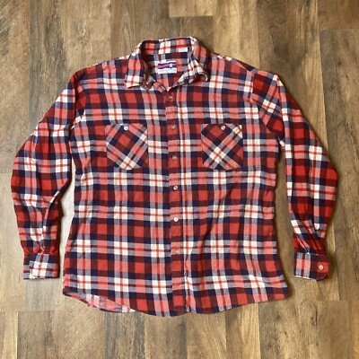 vintage american edition long sleeve button up shirt Large Made In Usa |  eBay