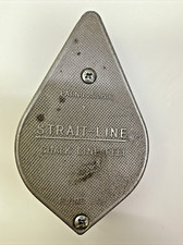 Irwin Straight-Line Chalk Line Reel Plumb Bob Metal Tool Vintage Made In USA