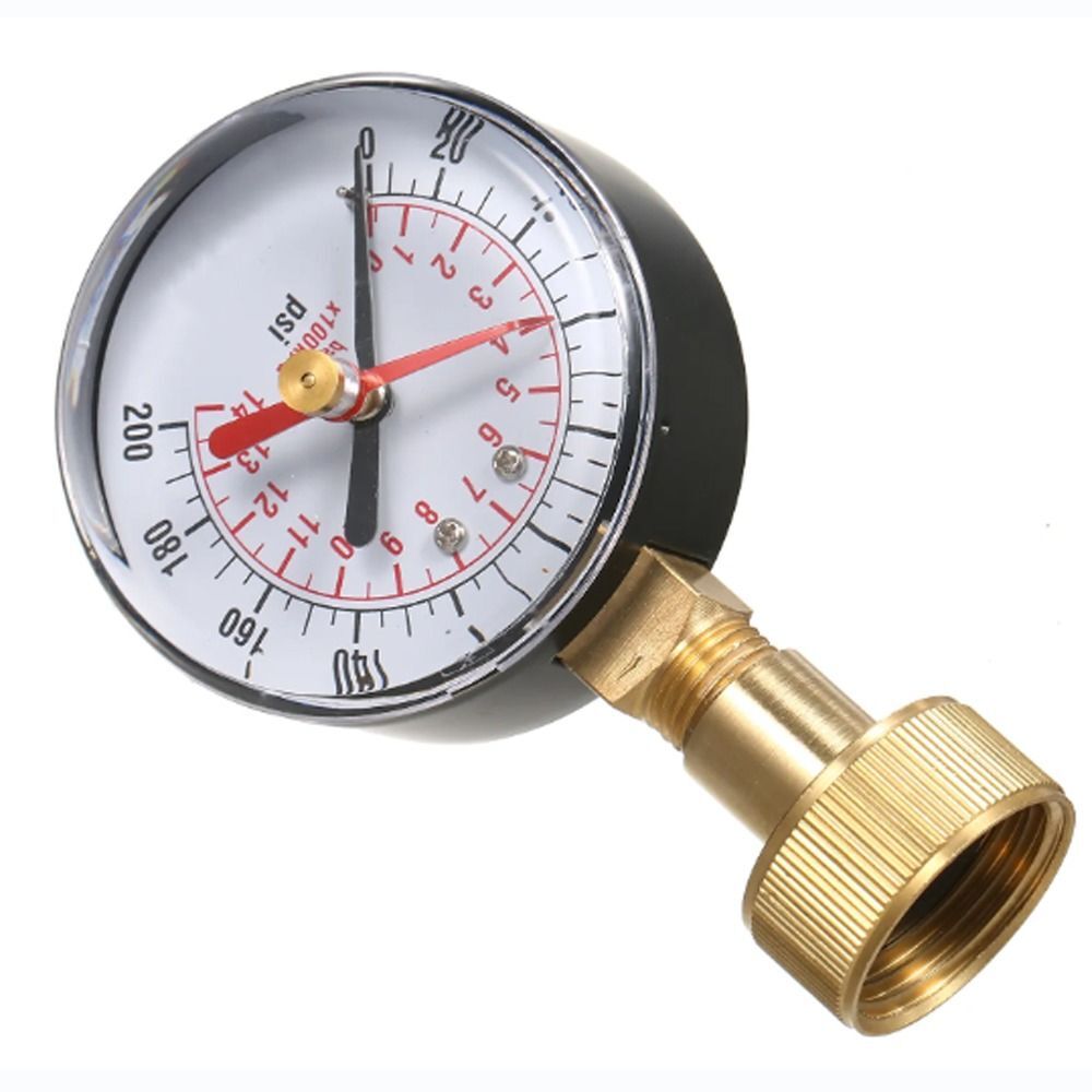 2.5" Dial Size Water Pressure Test Gauge Home Potable Water eBay