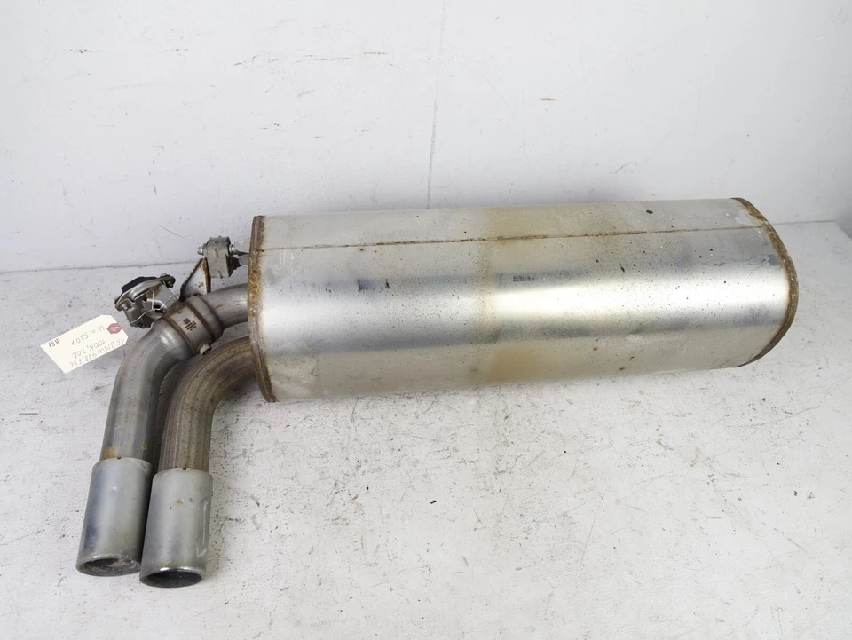 BMW 428i F36 SECCIÓN TRASERA ESCAPE SILENCIADOR BARRIL PUNTAS CROMADAS OEM 12-16 100K 🚗 Foto 2 de 4