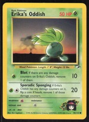 Erika's Oddish 78/132 Gym Heroes Common