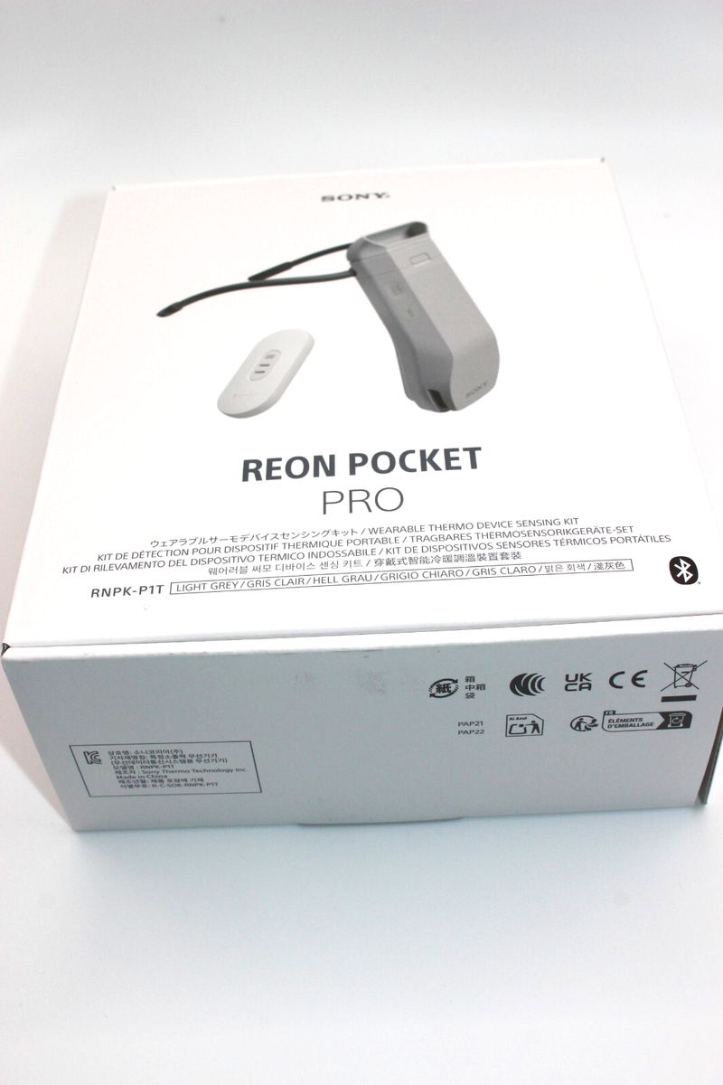 SONY Reon Pocket Pro Sensing Kit RNPK-P1T Wearable Thermo Device