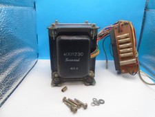 For Sansui Qd-5500 Power Transformer P/n 4001230 With Fuses & Volt Select Used