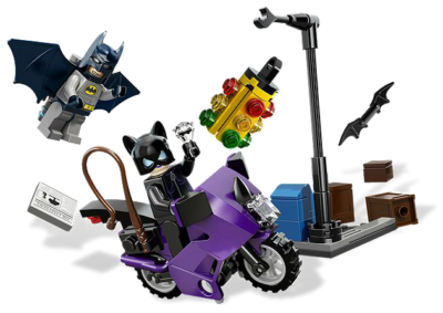 Lego Catwoman Catcycle City Chase 6858 Super Heroes Minifigure