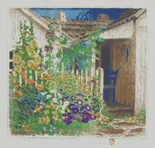 Gustave Baumann : Hoosier Garden : 1926 : Archival Quality Art Print