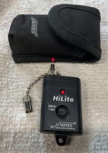 Noyes HiLite VFL VFI Red Light with belt pouch