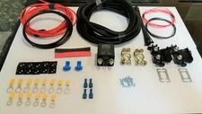 Auto Charge Leisure Battery -100Amp Split Charge Relay and Fitting Kit 5M Long 