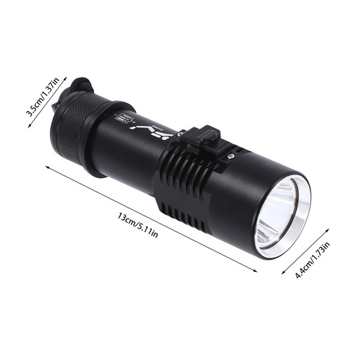 Professional Diving Light LED Waterproof Dive Scuba Lamp Underwater Flashlight - Picture 2 of 18