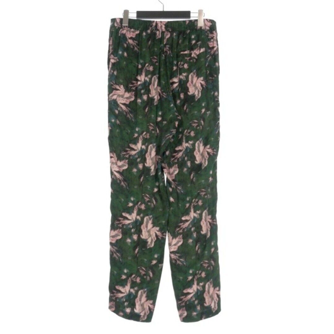 TOGA Inner Print Pants Total Pattern Slacks 46 Green Pink TOGA Inner Print Pants Total Pattern Slacks 46 Green Pink