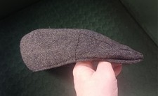 Austin Reed Grey Wool Mens Cap Size Medium