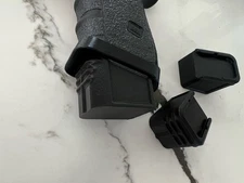 Glock G19 & G17 Magazine Base Plate (+0) Pack Of 3 — For 9mm. CA Compliant