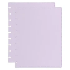 1 Set Discbound Notebook Cover, Medium Cover, Light Purple