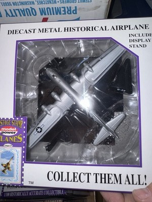 NIB Model Power Postage Stamp Planes 5388 B-29 Superfortress With Stand