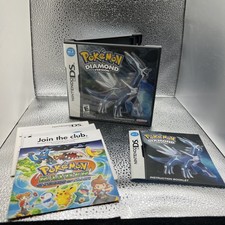 Pokemon Diamond Version Nintendo DS Authentic - Case and Manual Only NO GAME OEM