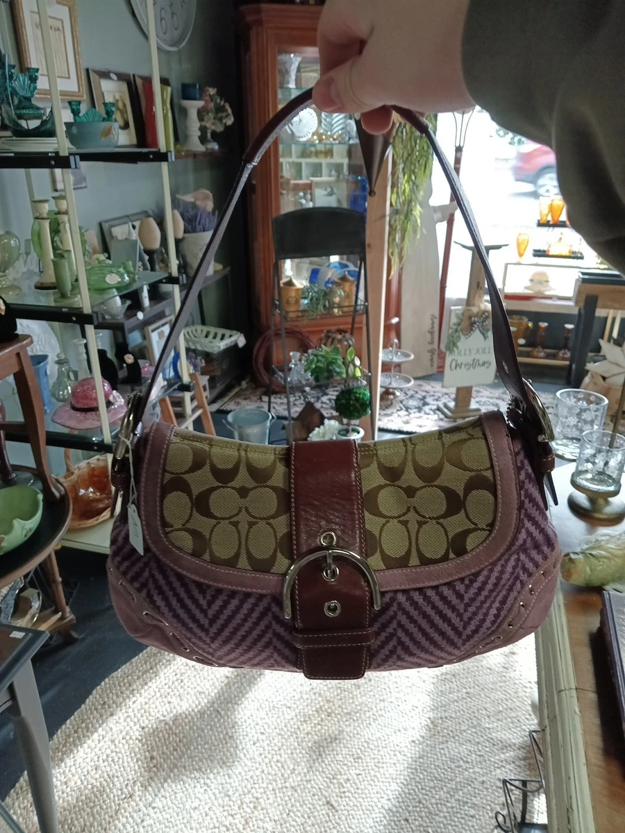 バッグ archive coach soho Leather Hand Bag COACH Soho Shoulder Bag in Regenerative Leather CR699 1941 Black