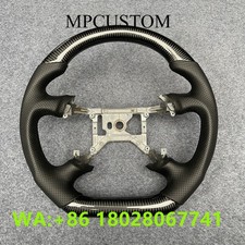 Carbon Fiber Steering Wheel Fit For Ford Mustang Gt Cobra Svt Saleen 1999-2004