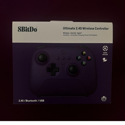 8BitDo Ultimate 2.4G Wireless Hall Edition Controller mit Ladestation, USB
