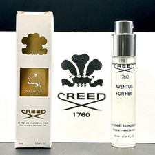 CREED AVENTUS FOR HER EAU DE PARFUM  TRAVEL SIZE SPRAY 10ML/0.34OZ  AUTHENTIC