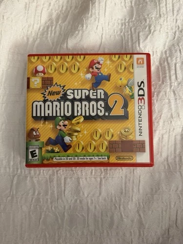 Nintendo 3DS New Super Mario Bros. 2 Platformer Multiplayer Game 2012 Manual