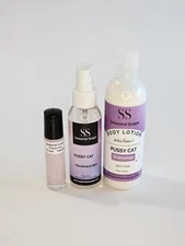 Pussy Cat Kit 3pcs (Perfume oil, Body Splash, Shimmer Body Lotion)