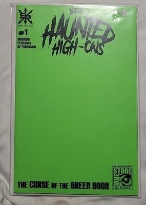Twiztid Haunted High Ons #1 Curse Of The Green Book MNE Exclusive Sketch Cover