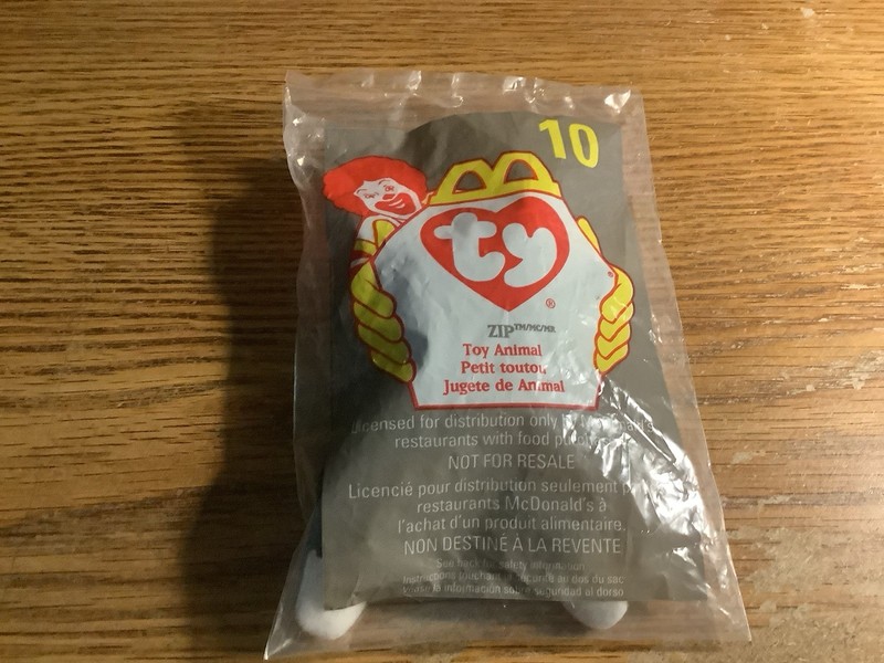 Zip The Cat McDonald’s Happy Meal/1998/#10.
