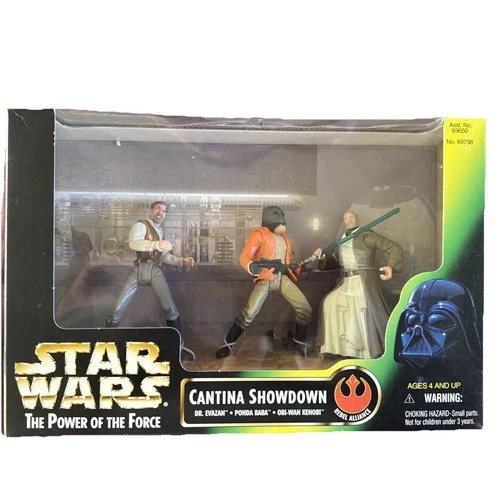 Star Wars Cantina Showdown Obi-Wan Kenobi Set 1997 Kenner POTF Sealed