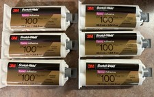3M Scotch-Weld Epoxy Adhesive DP100 Clear, 1.64 oz Qty Of 6 Ea Ex 17 Jul 24