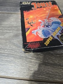 Joust - Game And Box Only (Nintendo NES) Authentic [Tested] NO MANUAL 