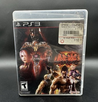 Soul Calibur IV/Tekken 6 - 2 in 1 - Sony PlayStation 3 PS3 Game - Fast Ship   